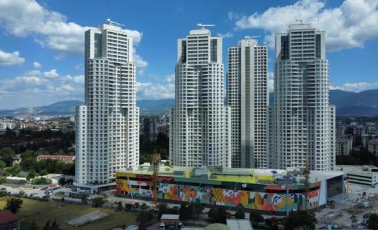 Cevahir Sky City Apartment-Spa & Fitness Center Skopje Bagian luar foto